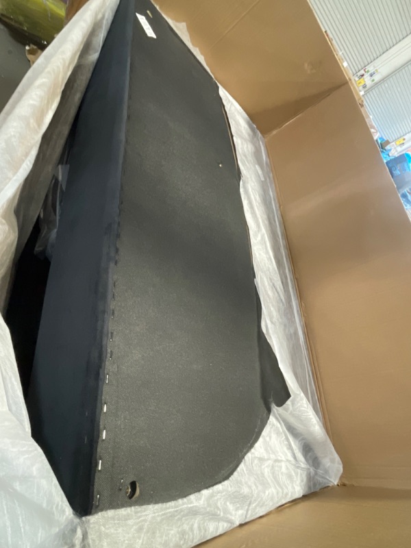 Photo 1 of ***3 BOXES***HONBAY Sectional Sofa with Storage Seat Velvet U Shaped Couch with Reversible Chaise Convertible Sectional Couches for Living Room,Black Velvet