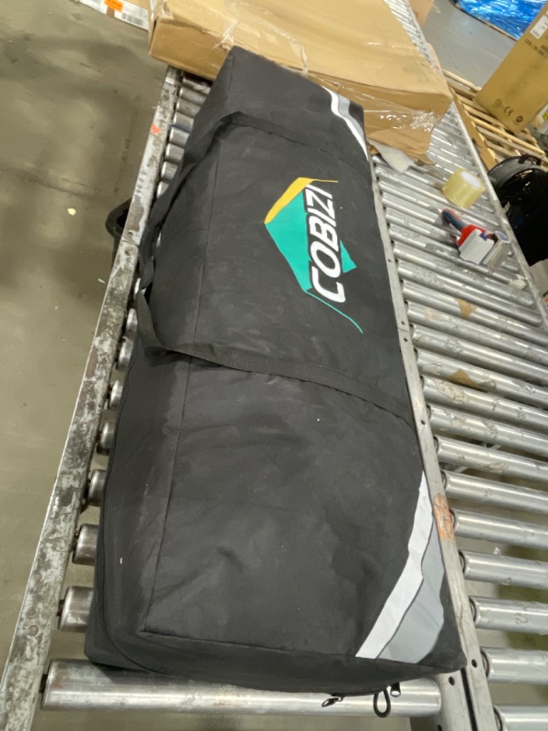 Photo 1 of **Part Only**
COBIZI 10x20 Pop Up Canopy Tent with 6 Removable Sidewalls, One Push Party Tent Outdoor Waterproof Event Canopy with Air Vent for Parties Commercial Wedding, 3 Height, Carry Bag, Sandbag, Gray