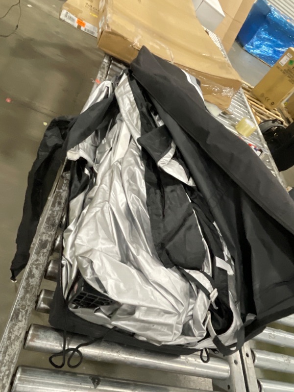 Photo 1 of **Part Only**
COBIZI 10x20 Pop Up Canopy Tent with 6 Removable Sidewalls, One Push Party Tent Outdoor Waterproof Event Canopy with Air Vent for Parties Commercial Wedding, 3 Height, Carry Bag, Sandbag, Gray