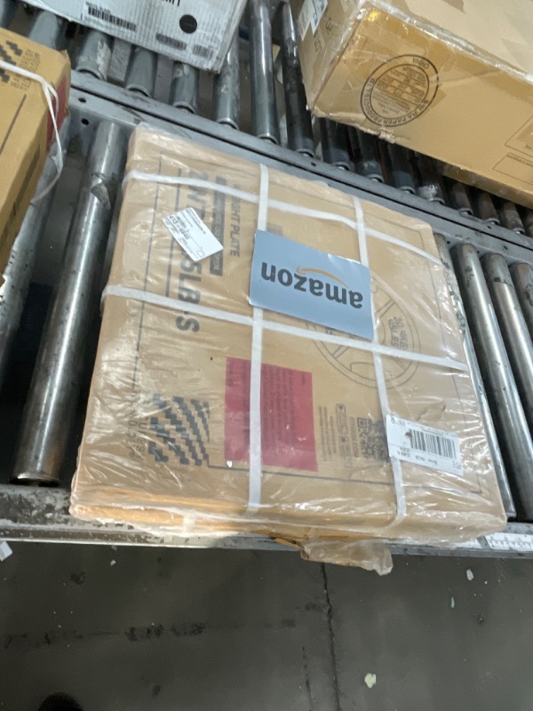 Photo 1 of Fitvids Olympic Cast Iron 2-Inch Weight Plate for Strength Training & Weightlifting – Multiple Weights Available – 45LB (Pair) – Black