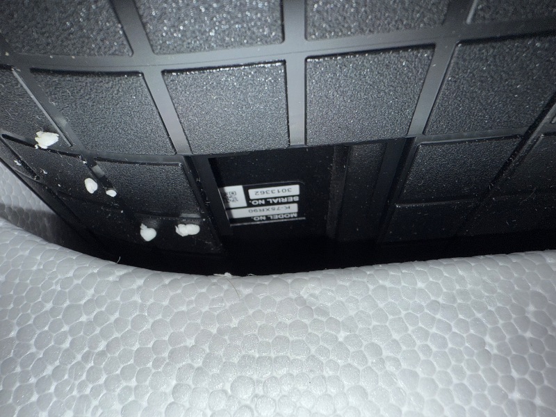 Photo 1 of ***CRACKED***Sony K-75XR90 75-in Mini LED QLED 4K Ultra HD TV BRAVIA 9 Smart TV (2024)