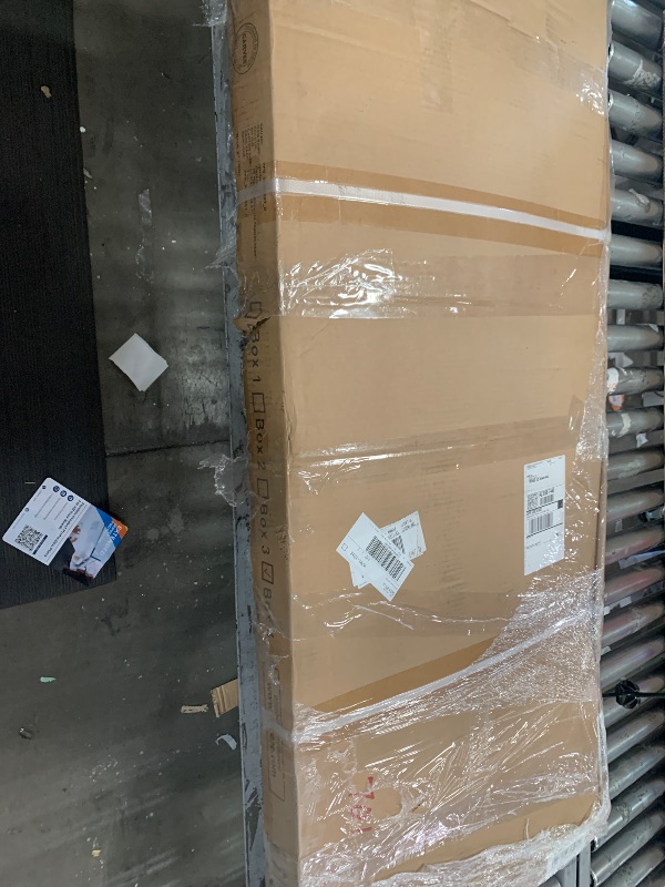 Photo 1 of **************INCOMPLETE ITEM, THIS IS ONLY BOX #2 OUT OF 4 TOTAL************
Hardtop Spruce Wood Gazebo 10'x10', with Double Roof of Metal Sheets, Heavy Duty Poles, Net, and Curtain, Permanent Building for Patio, Deck, Backyard, Lawn, and Garden, Khaki