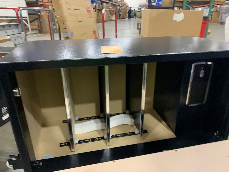 Photo 1 of ?US STOCK?TIGERKING 11.5 Cubic Feet Extra Large Heavy Duty Safe Box, Home Safe with Double Safety Key Lock and Separate Lock Box, Digital safe with 3 Removable Shelf for Home Hotel Office,180lbs