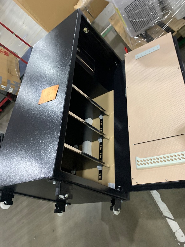 Photo 1 of ?US STOCK?TIGERKING 11.5 Cubic Feet Extra Large Heavy Duty Safe Box, Home Safe with Double Safety Key Lock and Separate Lock Box, Digital safe with 3 Removable Shelf for Home Hotel Office,180lbs