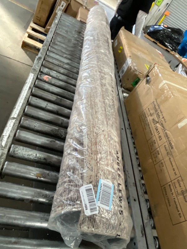 Photo 1 of Loloi Amber Lewis Morgan Collection MOG-01 Sunset/Ink 8'-3" x 11'-3" 38" Thick Area Rug feat. CloudPile, Neutral, Room Décor, Vintage Inspired, Livingroom, Bedroom, Dining Area