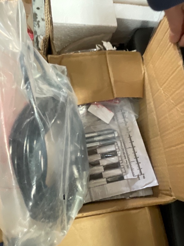 Photo 4 of Multifunctional Home Gym Machine with 100LB Weight Stack, Full Body Workout Station for Strength Training, LAT Pulldown, Chest Press, Leg Extension & Row, Compact Home Gym Equipment for Men & Women