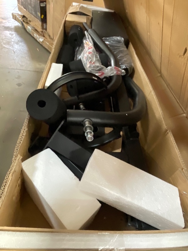 Photo 3 of Multifunctional Home Gym Machine with 100LB Weight Stack, Full Body Workout Station for Strength Training, LAT Pulldown, Chest Press, Leg Extension & Row, Compact Home Gym Equipment for Men & Women