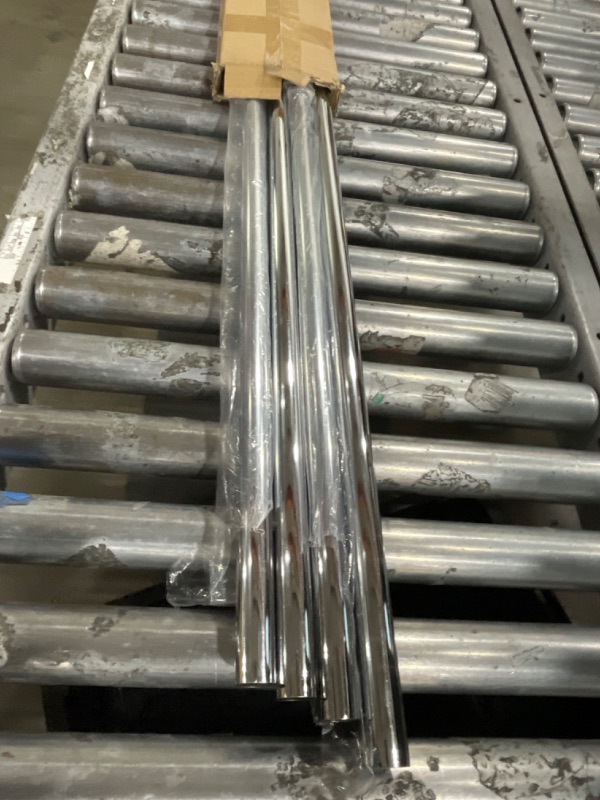 Photo 1 of **********MISSING 1 POLE****************
Design House 559146 72-inch Stainless Steel Shower Rod, 5-Pack, Polished Chrome