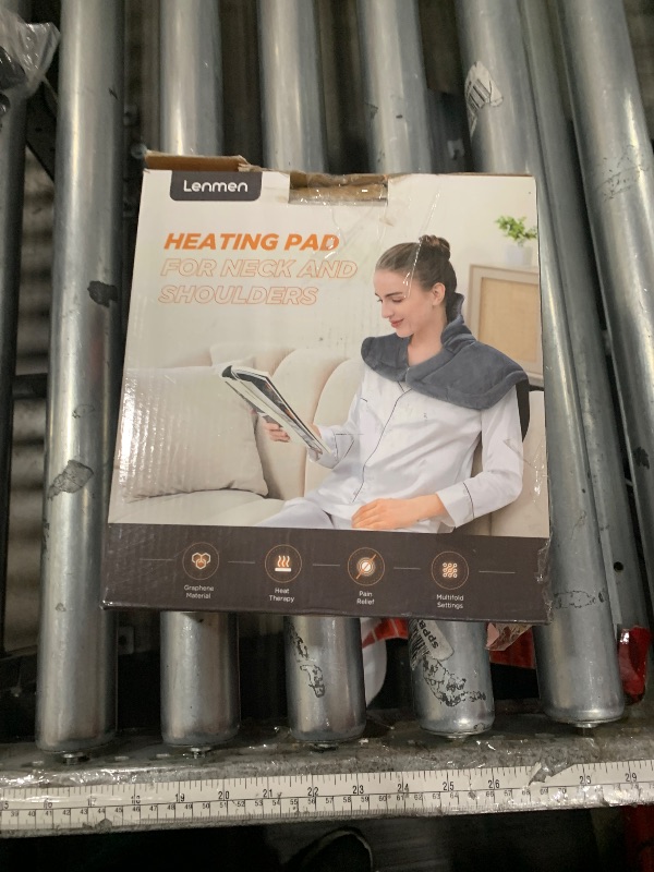 Photo 1 of ***MISSING PARTS***
Graphene-Infused Heating Pad 3X Deeper Pain Relief, Weighted Instant Heating Pads for Neck and Shoulders, Heated Wrap w/ 6 Heat Options 4 Auto-Off Timer, Gifts for Mom Women Christmas Birthday