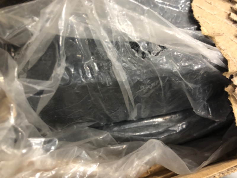 Photo 1 of ?45LB Pair?1" Cast Iron Weight Plates | (2) x 45LB Black Plates with Silver Numbers | For Standard Barbell Bars & Home Gyms