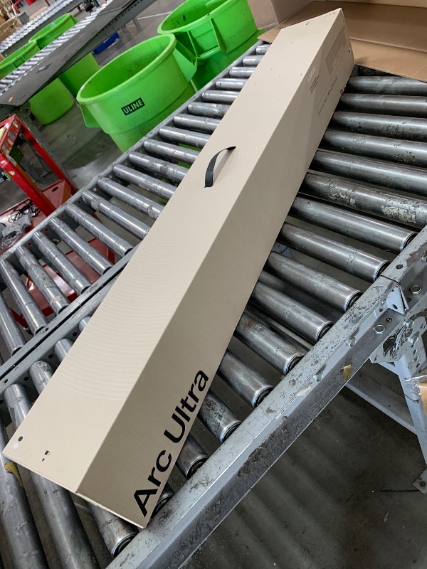 Photo 1 of **FACTORY SEALED**Sonos Arc Ultra Soundbar with Dolby Atmos and Voice Control - 9.1.4 Surround Sound for TV and Music - White