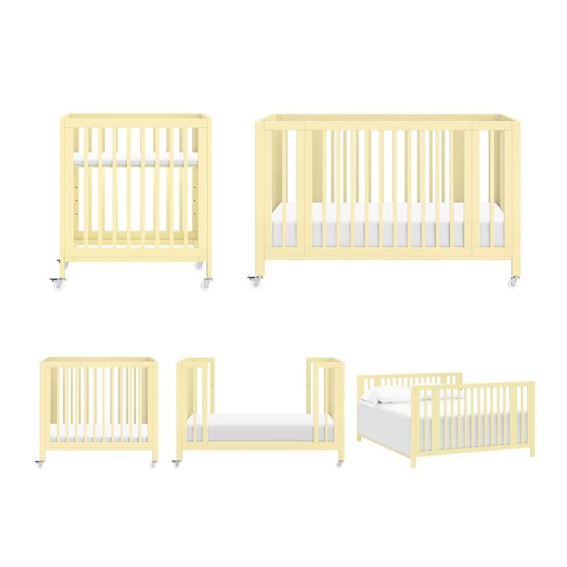 Photo 1 of *Factory Sealed* Babyletto Rolli 9 in 1 Convertible All Stages Crib with Bassinet & Toddler Bed Conversion Kits