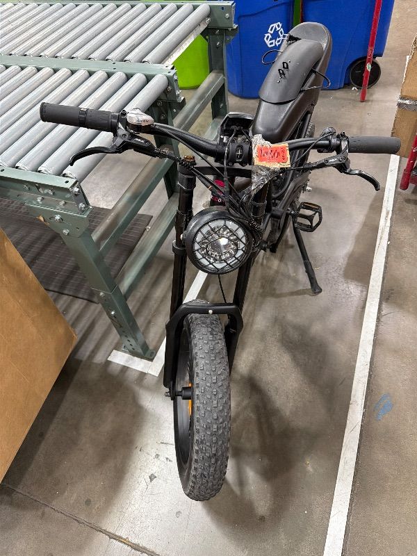 Photo 1 of ***SEE NOTES***
Windone E2 Electric Bike for Adults, Full Suspension, 48V13Ah Removable Battery, Up to 28MPH & 46.6 Miles (PAS), 750W Ebike with All-Terrain 4.0" Fat Tires, Cruise Control, UL Certified, Moped E-Bike