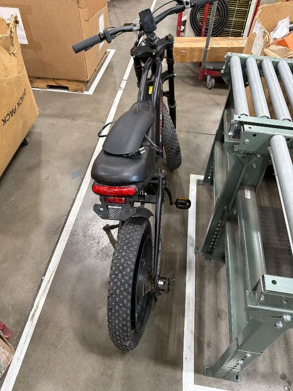 Photo 1 of ***SEE NOTES***
Windone E2 Electric Bike for Adults, Full Suspension, 48V13Ah Removable Battery, Up to 28MPH & 46.6 Miles (PAS), 750W Ebike with All-Terrain 4.0" Fat Tires, Cruise Control, UL Certified, Moped E-Bike