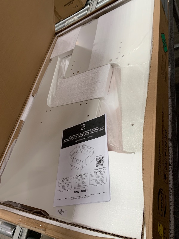 Photo 1 of Box 2 of 2/PARTIAL SET*
Linon Home Decor Products, Inc. Ardmore 5-Piece Nook Set, White with Pine Accents, Box 2 of 2/PARTIAL SET