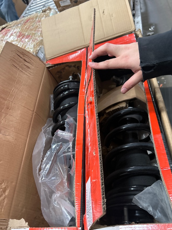 Photo 1 of A-Premium Front Pair (2) Complete Strut and Coil Spring Assembly Compatible with Chevrolet Silverado 1500 2014-2018, Silverado 1500 LD 2019, Suburban & GMC Sierra 1500, Sierra 1500 Limited, Yukon XL