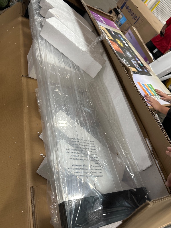 Photo 1 of ***SEE NOTES***
Bubble Wall Waterfall Fountain Indoor Water Wall LED Lamp with Acrylic Display for Sensory Room with 16 Colors 4 Light Effects 65 x 16 Inch