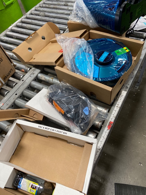 View 2 of ***PARTS ONLY***ECOVACS DEEBOT X11 OmniCyclone Robot Vacuum and Mop, PowerBoost Charging, OZMO Roller 2.0 Instant Self-Washing Mop, 19,500Pa Blast Suction, Bagless OmniCyclone Station, AIVI 3D Smart Navigation