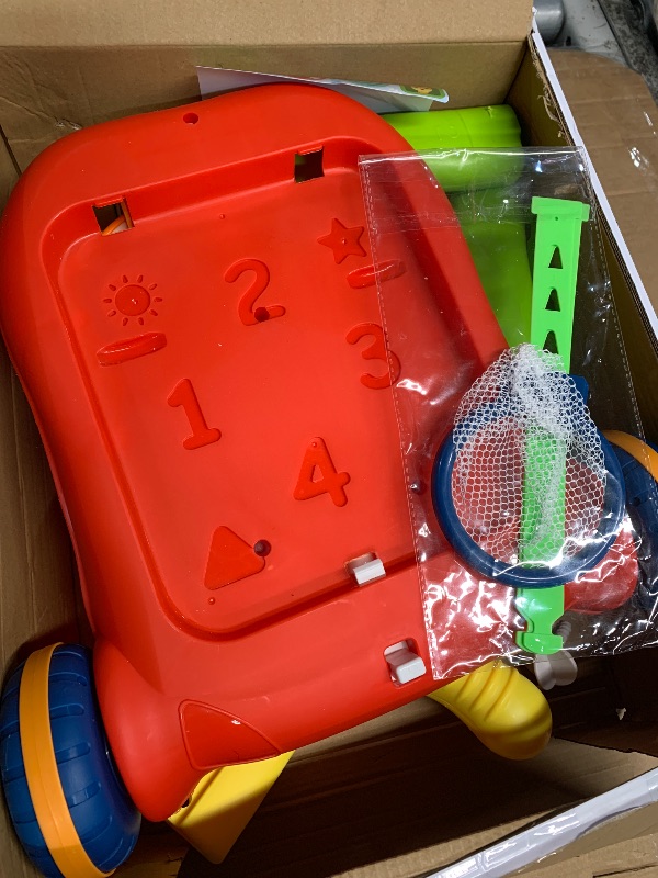 Photo 1 of (incomplete item)(see images) QDRAGON 3 in 1 Baby Walker and Activity Center for Boy, Learning to Walk, Sit to Stand