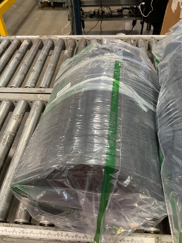 Photo 1 of *ONLY 2* IPYNBAP Outdoor Chair Cushions Set of 4,Waterproof Outdoor Seat Cushions for Patio Furniture,Patio Chair Cushion with Handle and Ties, Square Out Door Chair Pads,19" x 19" x 3", Black