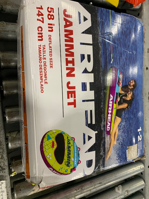 Photo 1 of `Airhead Jammin Jet 2-Rider Towable Tube