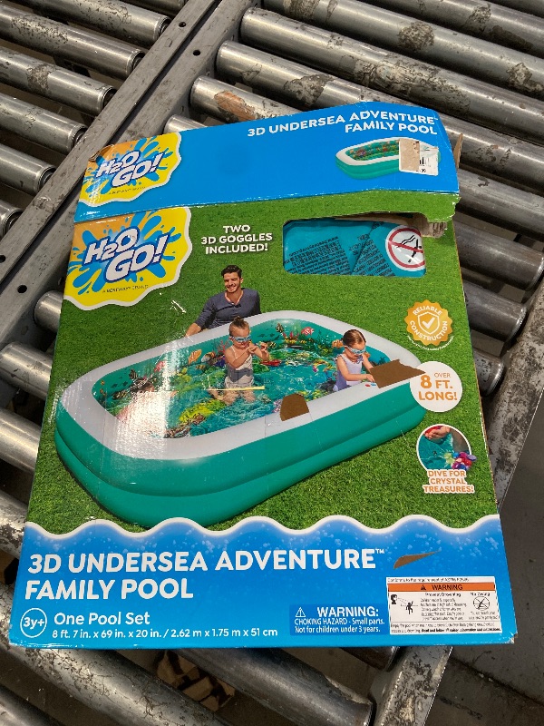 Photo 1 of  Bestway 3D Undersea Adventure Inflatable Play Pool. 