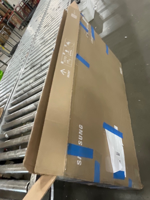 Photo 1 of ***DAMAGED***Samsung 55-Inch Class Crystal UHD U8000F 4K Smart TV (2025 Model) Endless Free Content, Crystal Processor 4K, MetalStream Design, Knox Security, Compatible with Alexa