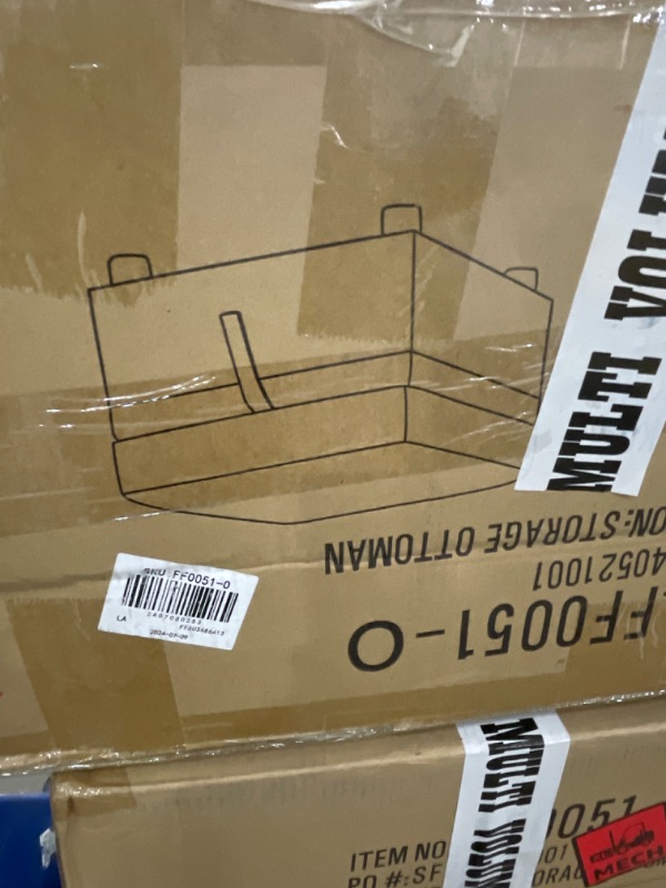 Photo 1 of ***6 BOXES***complete sofa bed with storage grey 