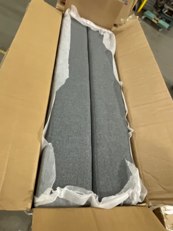 Photo 1 of ***6 BOXES***complete sofa bed with storage grey 