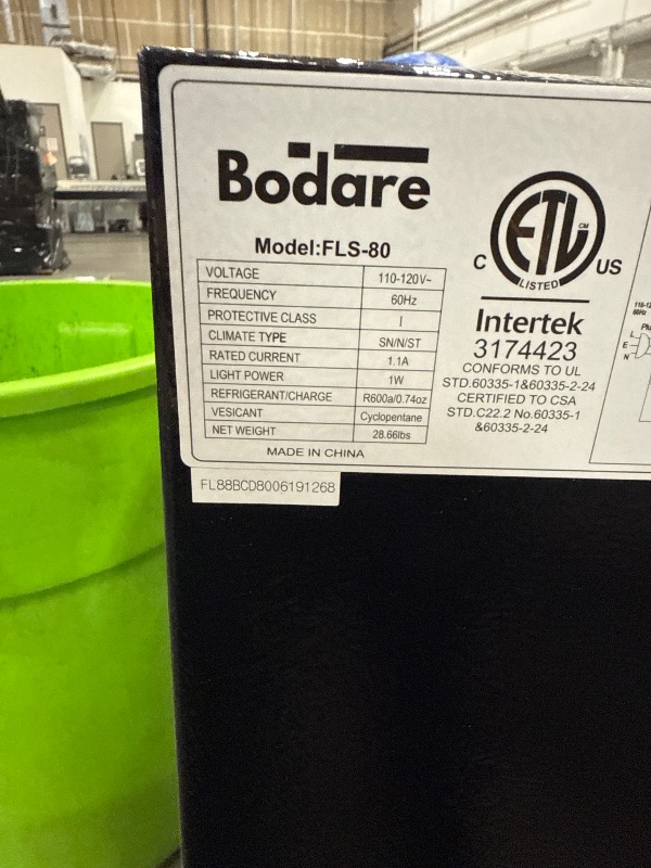 Photo 1 of Bodare Mini Fridge with Freezer Quite: 3.2 Cu.Ft Mini Refrigerator with 2 Doors - Energy-Efficient Compact Small Refrigerator - for Bedroom Dorm Office Apartment