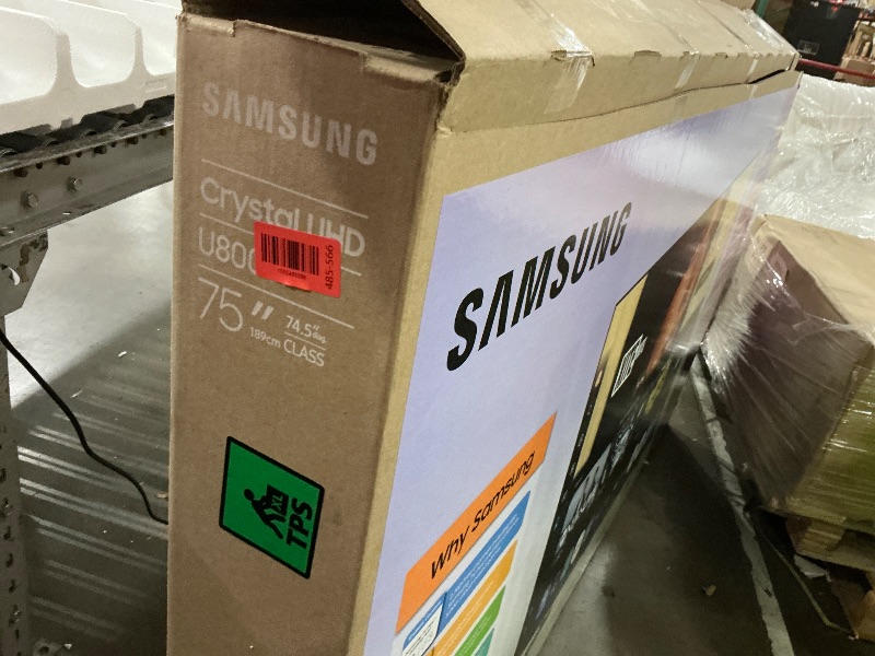 Photo 1 of Samsung 75-Inch Class Crystal UHD U8000F 4K Smart TV (2025 Model) Endless Free Content, Crystal Processor 4K, MetalStream Design, Knox Security, Alexa Built-in