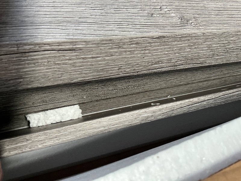 Photo 3 of 70.9 Inch Extra Long Console Table, Farmhouse Entryway Table with Thickened Base, Wood Sofa Table Behind Couch Table, Narrow Entry Way Accent Table for Living Room, Hallway, Entrance, Foyer, Grey