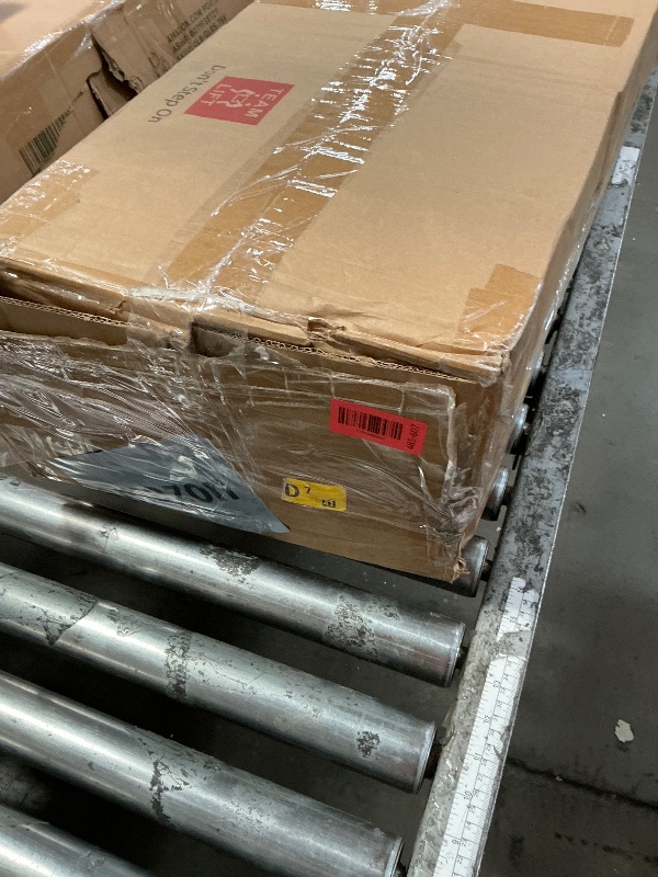 Photo 2 of 70.9 Inch Extra Long Console Table, Farmhouse Entryway Table with Thickened Base, Wood Sofa Table Behind Couch Table, Narrow Entry Way Accent Table for Living Room, Hallway, Entrance, Foyer, Grey