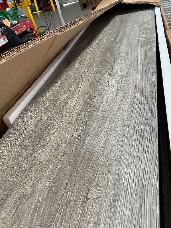 Photo 1 of 70.9 Inch Extra Long Console Table, Farmhouse Entryway Table with Thickened Base, Wood Sofa Table Behind Couch Table, Narrow Entry Way Accent Table for Living Room, Hallway, Entrance, Foyer, Grey