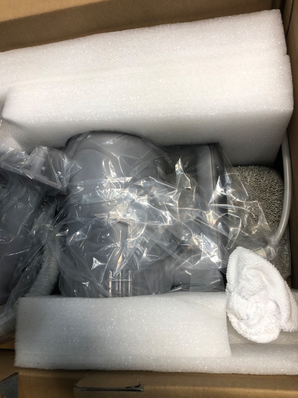 Photo 1 of 11-in-1 Steam Mop - Detachable Handheld Steam Cleaner with 380mL Tank, 260? Floor Steamer for Hardwood, Tile, Grout, Windows, Bath & Kitchen - 3-Level Steam Control, Multi-Purpose Floor Steam Cleaner