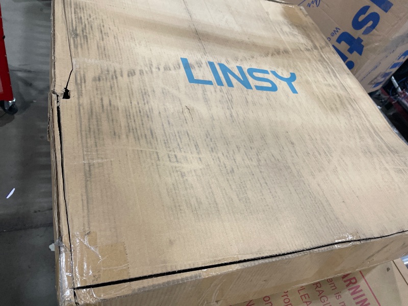 Photo 1 of **FOR PARTS ONLY**
LINSY HOME Futon Sofa Bed - Convertible Corduroy Futon Couch Bed with Adjustable Backrest, Modern Small Loveseat Sleeper Sofa for Small Spaces, Living Room, Apartment or Office (Grey)