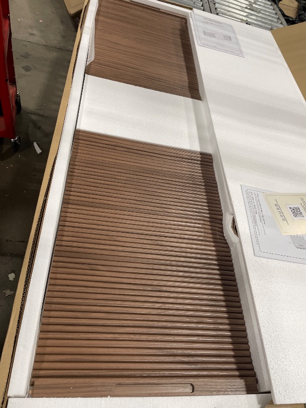 Photo 2 of Walker Edison Chloe Curved Reeded TV Stand, Sliding Doors, 65 Inch, 60 inch, Mocha