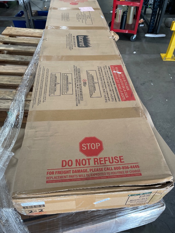 Photo 1 of ***PARTS ONLY/SEE NOTES*** Backyard Discovery Mount Mckinley Cedar Wood Swing Set with Wave Slide, Play Deck, Double Rock Wall, Rope Ladder, Web Swing, Belt Swings, Toy Telescope, Steering Wheel, Sandbox Area, Outdoor Playset