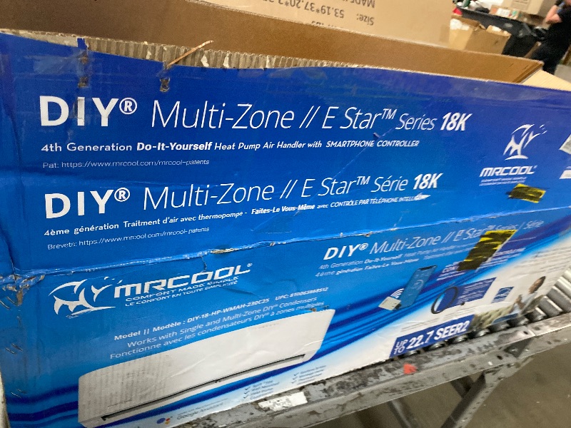 Photo 1 of (part only) MRCOOL DIY 4th Generation 9K BTU Wall Mount Air Handler