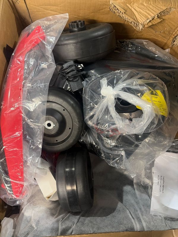 Photo 1 of ***Broken wheel***
GarveeLife 24V Electric Drift Kart for Kids, Ride Car with Adjustable Seat & 8.5MPH Speed, EVA Silent Wheels, Parent-Safety Certified Ride-On Toy