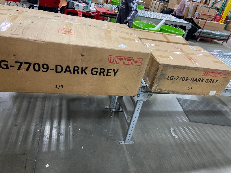 Photo 1 of **BOX 1 AND 3 ONLY**
JOUNLOUS Convertible Sectional Sofa, 78'' Dark Grey Couches for Living Room, Sectional Couch with Reversible Storage Ottoman, 3-Seat L-Shaped Couch for Living Room, Apartment, Office, Small Space