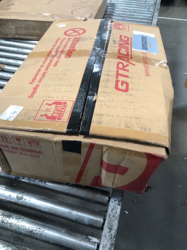 Photo 1 of **********INCOMPLETE ITEM, FOR PARTS ONLY************
GTRACING Gaming Chair with Footrest Speakers Video Game Chair Bluetooth Music Heavy Duty Ergonomic Computer Office Desk Chair