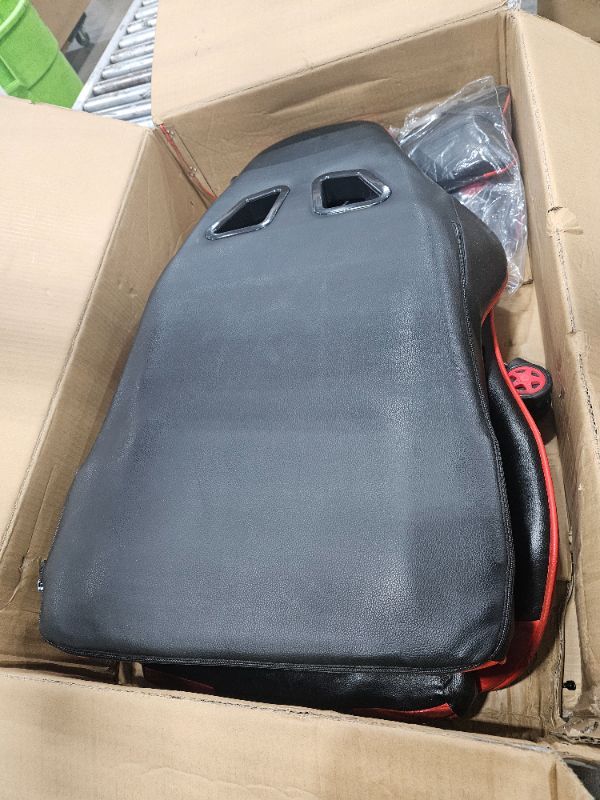 Photo 1 of **********INCOMPLETE ITEM, FOR PARTS ONLY************
GTRACING Gaming Chair with Footrest Speakers Video Game Chair Bluetooth Music Heavy Duty Ergonomic Computer Office Desk Chair