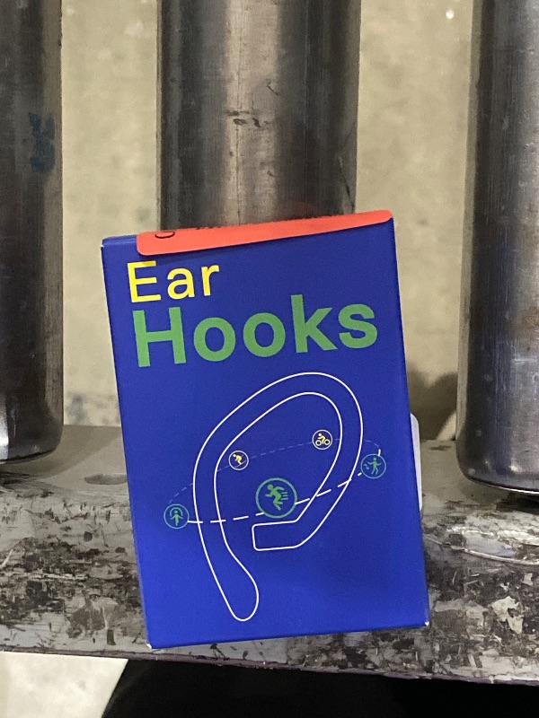 View 2 of [2 Pairs] DamonLight Ear Hooks for AirPods Pro 2 & 1, AirPods 4 & 3 & 2 & 1, Airpod Ear Hook, Anti-Slip Comfortable Fit, Ergonomic Design, AirPods Accessories (Medium, White)