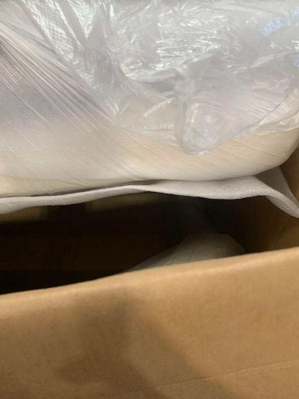 Photo 1 of **Only One** 
MALOL 7-Piece Rectangular Dining Table Set for 6, 63" Industrial Kitchen Table with 6 Upholstered Curved Back Dinner Chairs for Dining Room, Kitchen, Living Room, Brown+Beige