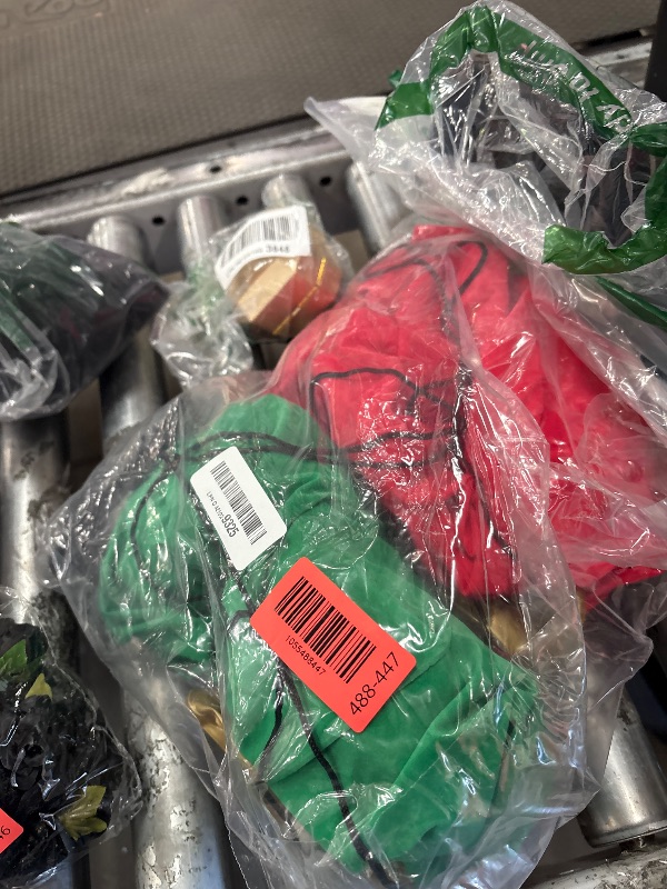 Photo 1 of [Velvet] Inflatable Ornaments Balls Outdoor 2Pcs - 24 Inch Large Inflatable Christmas Ornaments, Reusable Blow Up Christmas Ornaments, Inflatable Christmas Balls Decorations for Yard | Tree | Indoor