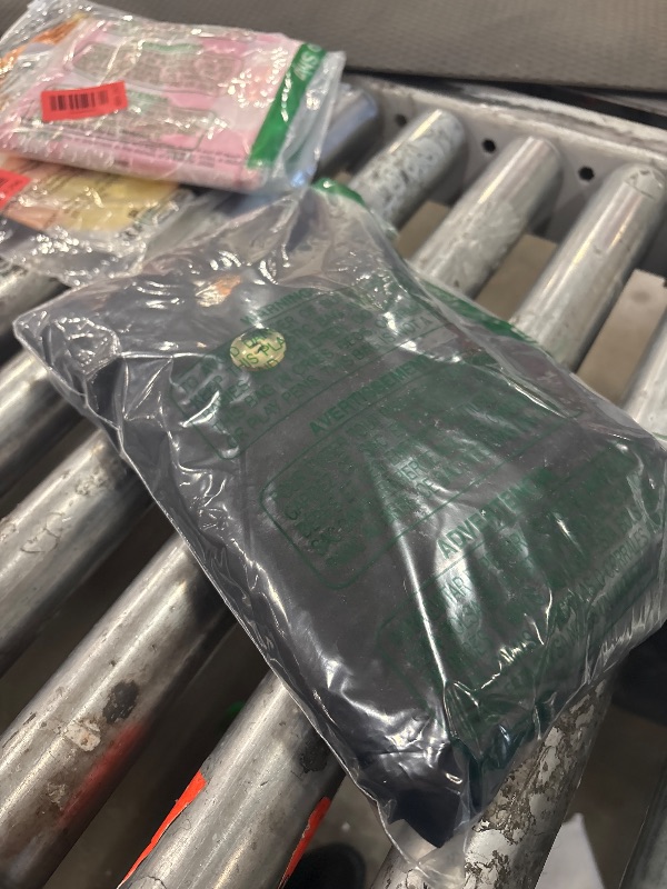 Photo 1 of ***Missing belt***Tankaneo Womens Cropped Trench Coat Oversized Double Breasted Lapel Long Sleeve Short Jacket Fashion Outerwear BLACK MEDIUM