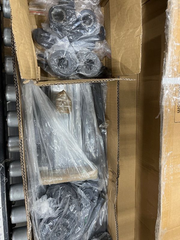 Photo 1 of **BOX 1 OF 2*
GarveeLife Smith Machine Home Gym with Barbell Bar, Cable System, Lat Pulldown Attachments, Safety Spotter Arms, J Hooks, Landmine, Multi-Functional Squat Rack for Full Body Strength Training