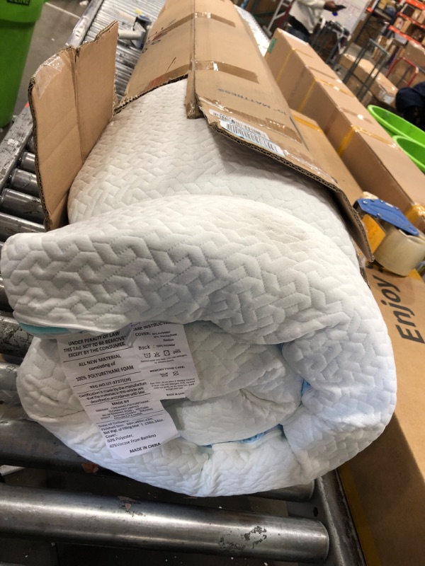 Photo 1 of ZINUS 10 Inch Full Cooling Essential Memory Foam Mattress [NewVersion], Fiberglass Free, Medium Feel, Breathable Cooling Layers, Certified Safe Materials