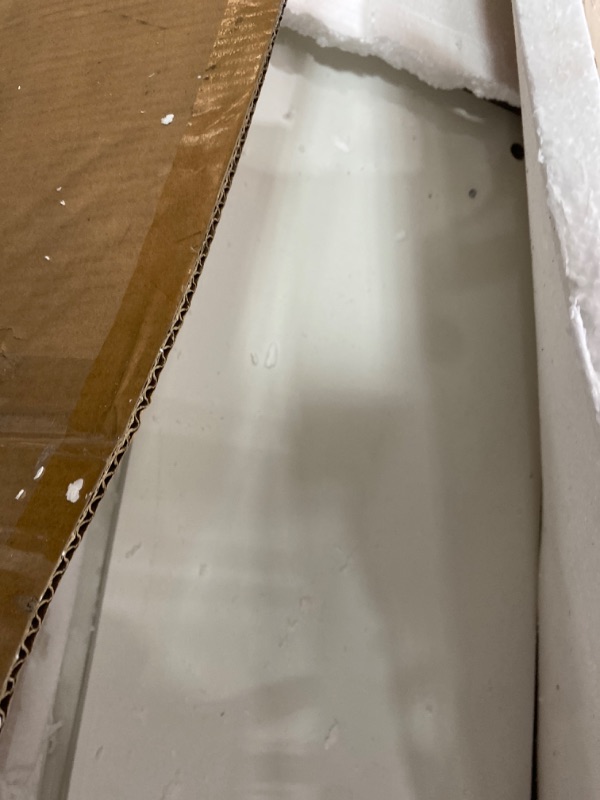 Photo 1 of LITTLE TREE 59-Inch Buffet Cabinet Sideboard with Storage, Modern Sideboard Buffet Table with Doors for Living Room, Dining Room (White)